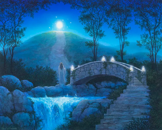 An inspirational painting by Gilbert Williams 